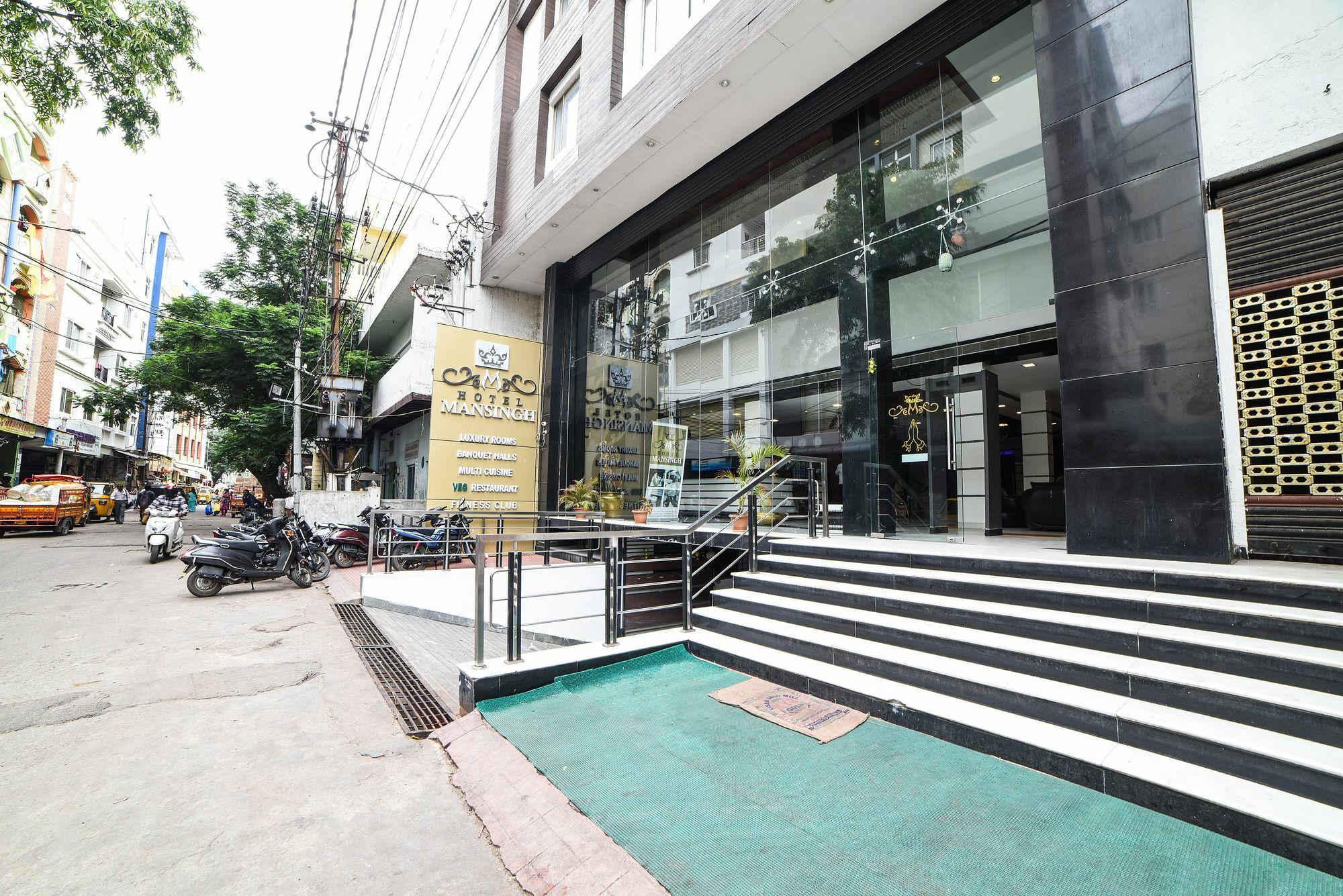 Fabhotel Mansingh Begum Bazar Road Hyderabad Exterior photo